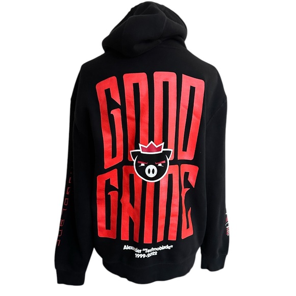 Technoblade Other - Vaulted Official Memorial Technoblade Graphic Hoodie - Black mens size‎ M (G47)